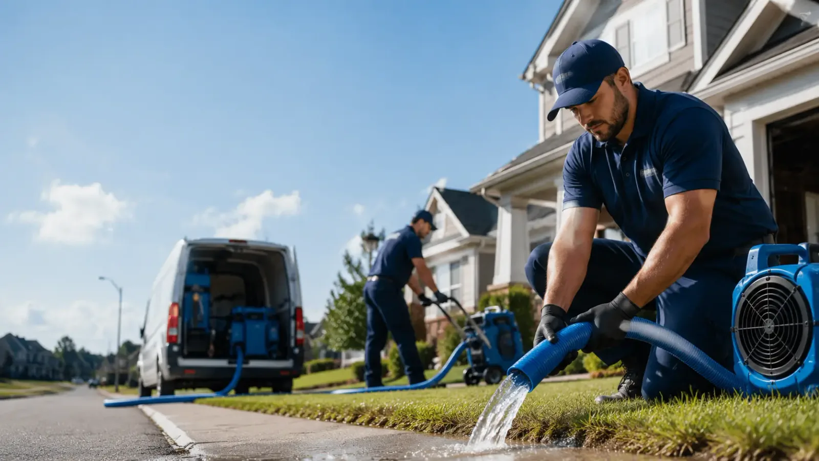 Flood Damage Restoration in Sullivan, OH